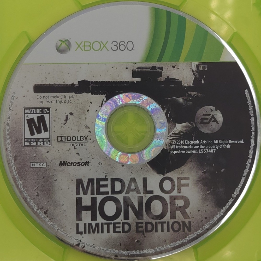 Medal of Honor Limited Edition - Xbox 360 - Game & Case - Tested - Picture 9 of 10
